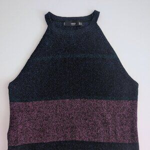 Mango Metallic Halter Top